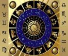 Двенадцать знаков зодиака, колесо Зодиака, или Круг Зодиака